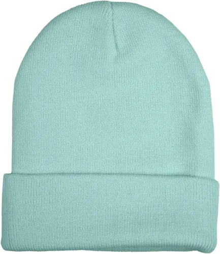 Vista 2 de NYFASHION101 Gorro de punto largo en blanco liso unisex