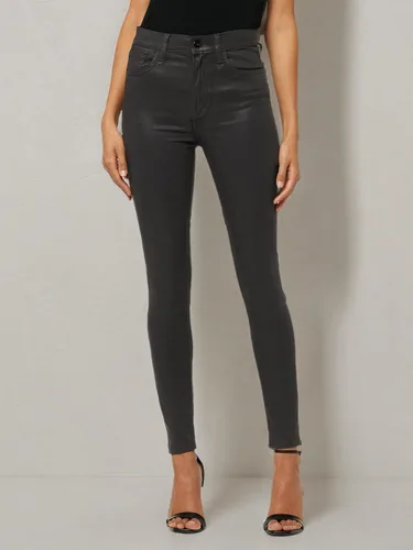 Vista 9 de Joe's Jeans Womens The Charlie High Rise Skinny Ankle Jean Negro