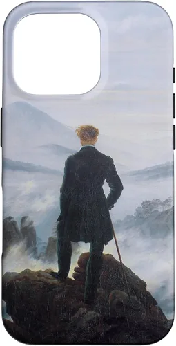 Vista 20 de The Wanderer Above The Sea of Fog - Caspar David Friedrich Case for iPhone 17