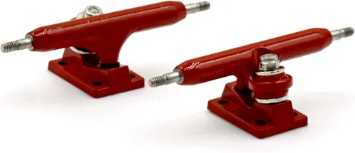 Vista 30 de A1 Pro Fingerboard Trucks 36 mm 34 mm 32 mm con nueva base y copa de pivote (32 mm Azul bebé)