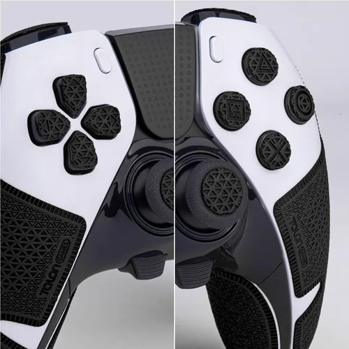 Vista 3 de TALONGAMES Controller Grip Tapes Compatible with PS5 DualSense Edge, Ultra Version Anti Slip Tape, Sweat Absorbent, Skin kit, Compatible with