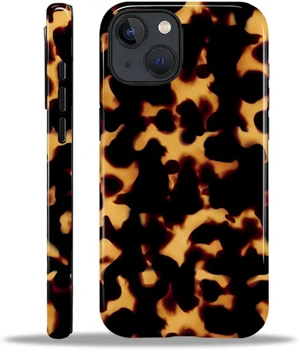 Vista 133 de Funda para iPhone 11, resistente híbrida 2 en 1, protección completa contra golpes con acabado brillante, diseño de collage de tela a cuadros
