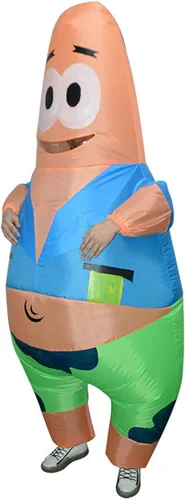 Vista 3 de Inflatable Clown Rabbit Costume Animal Costume Halloween Costumes Fancy Dress for Adult