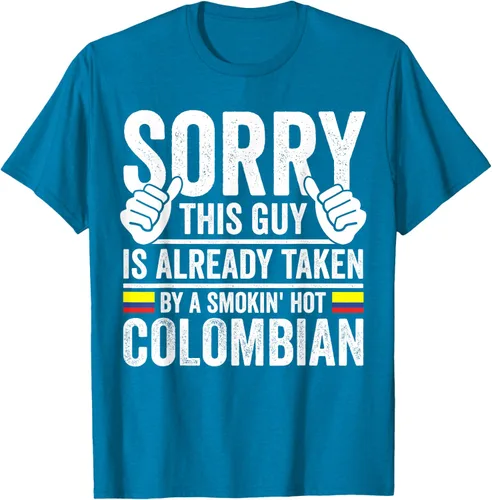 Vista 7 de Camiseta divertida de Colombia Heritage para hombre