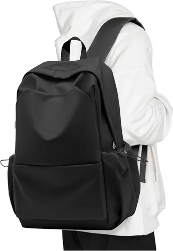 Vista 11 de Mochila para mujeres, hombres, escuela, estética, ligera, para la universidad, para niños y niñas, bolsa de libros, mochila casual para computadora