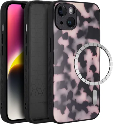 Vista 17 de Funda para iPhone 17 Pro, cubierta delgada de TPU con diseño de caparazón de tortuga ligera para mujeres, soporte para teléfono con protección Carey