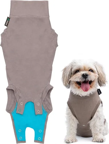 Vista 18 de Traje de recuperación Suitical para perros, de color negro, XXXS, Negro