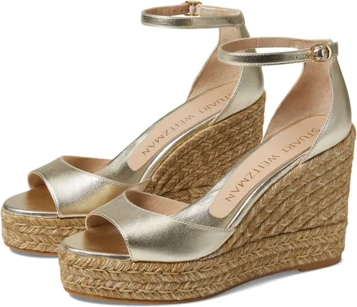 Vista 4 de Stuart Weitzman Alpargatas nudistas curvadas para mujer
