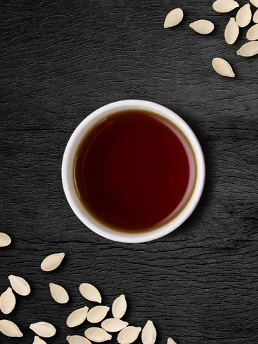 Vista 7 de Carlyle- Aceite de semilla de calabaza, 16 onzas, orgánico prensado en frío, 100 % puro, extravirgen vegetariano, sin transgénicos, sin gluten