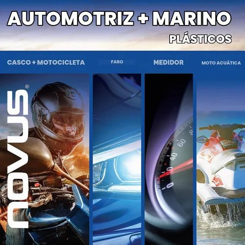 Vista 5 de Novus 7056 Pulidores de plástico 8 onzas