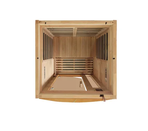 Vista 5 de 2021 Dynamic Barcelona DYN-6106-01 Sauna de infrarrojos lejanos con bajo EMF (menos de 8 MG) - Entrega lateral en la acera