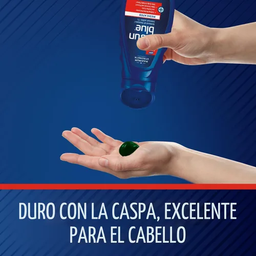 Vista 3 de Champú Selsun Azul Medicado Máxima fuerza anti caspa, 11 onzas