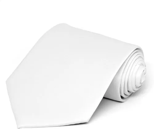 Vista 261 de tiemart Corbata de color sólido para hombre Longitud estándar