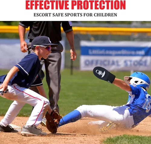 Vista 5 de Guante deslizante, guante de béisbol y sóftbol para niños, jóvenes y adultos - Flexible, transpirable, duradero, fácil de usar, ambidiestro