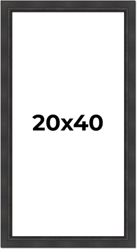 Vista 177 de Poster Palooza Marco de 5 x 5 pulgadas, color negro, cuerda biselada, marco de madera maciza, ancho de moldeo de 2 pulgadas, con plexiglás acrílico
