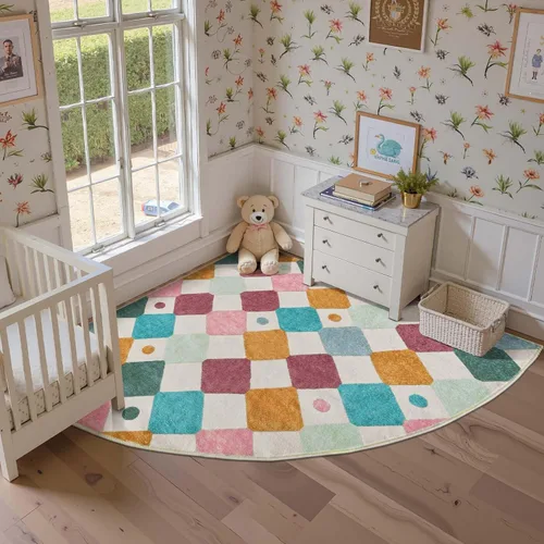 Vista 14 de jinchan Alfombra a rayas de 2 x 3 para entrada, alfombra de cocina, tapete pequeño, antideslizante, ligero, de bajo perfil, decoración para entrada