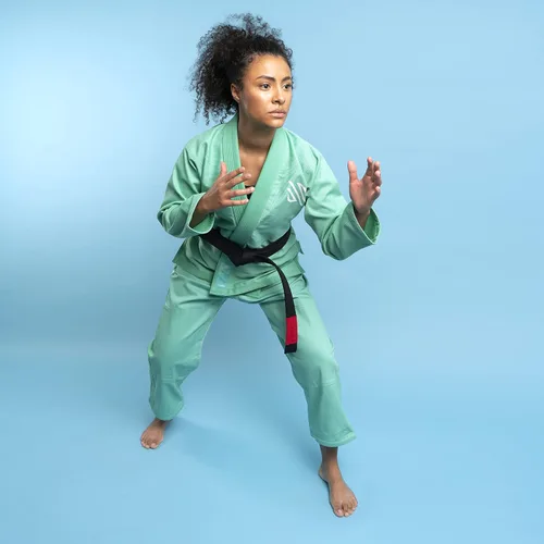 Vista 8 de Sanabul Huevo de Pascua Jiu Jitsu Gi brasileño para mujer