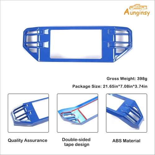 Vista 7 de Aunginsy Cubierta de salida de aire para consola central de automóvil, compatible con Toyota Tundra/Sequoia 2022-2024, cubierta de panel de aire