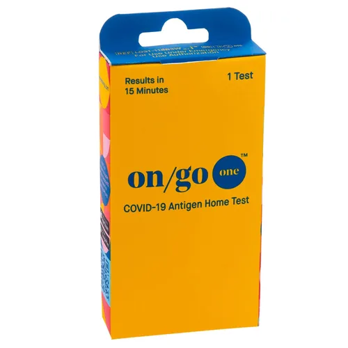 Vista 10 de Kit de Autoprueba Rápida COVID-19 On/Go One con Aplicación Test-to-Treat, 1 Paquete, 1 Prueba Total, Resultados en 15 Minutos, Autorizado por FDA