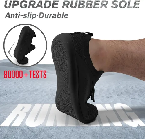 Vista 3 de relxfeet - Zapatos minimalistas para hombre, zapatos barefoot, zapatos de entrenamiento cruzado, zapatos de caminata de punta ancha, tenis