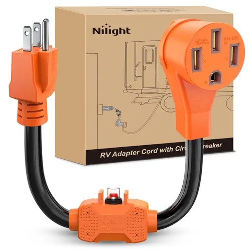 Vista 40 de Nilight - Cable adaptador para secadora de 30 amperios a 30 amperios calibre 10 10-30P a 14-30R 3 Prong 125V 3750 Watt Pure Copper Old Dryer