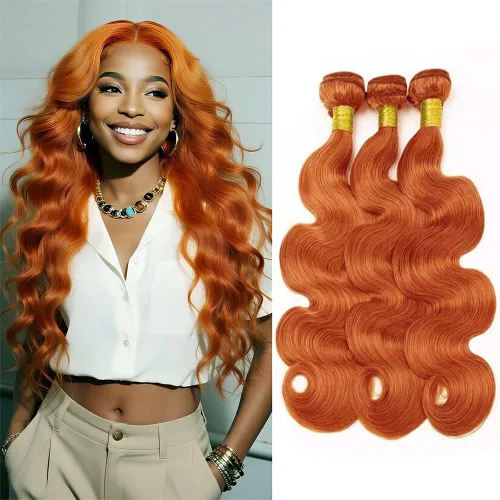 Vista 172 de Color 30 paquetes de cabello humano marrón onda del cuerpo paquetes 8 10 12 pulgadas brasileño virgen Remy extensiones de cabello humano doble trama