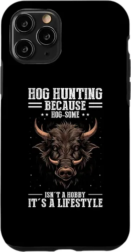 Vista 10 de iPhone 15 Hog Hunting Quote for Hog Assassin and Pig Hunting Case