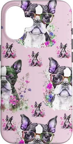 Vista 32 de Boston Terrier - Funda para iPhone 17