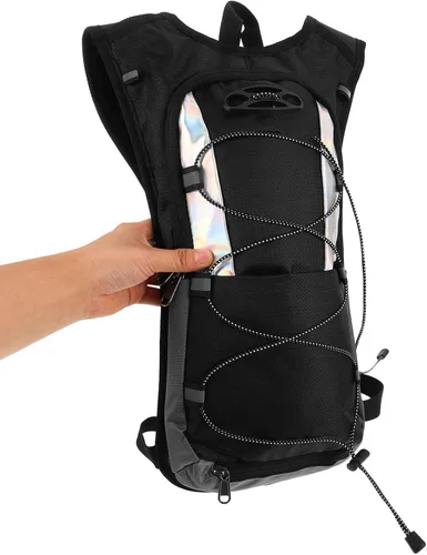 Vista 3 de SUPVOX Mochila de hidratación con correas transpirables para ciclismo, senderismo, correr, montañismo, ligera, para hombres y mujeres, deportes al