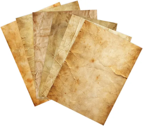 Vista 5 de 48 hojas de papel pergamino añejado A4, antiguo, doble cara, suave para inyección de tinta e impresión láser, ideal para escribir, invitaciones