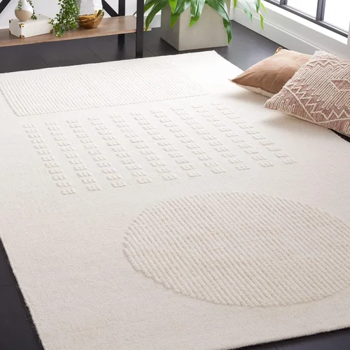 Vista 11 de SAFAVIEH Lasa Collection - Alfombra de área de 9 x 12 pies, color gris, diseño de flecos sólidos, no desprende pelusa y de fácil cuidado, ideal