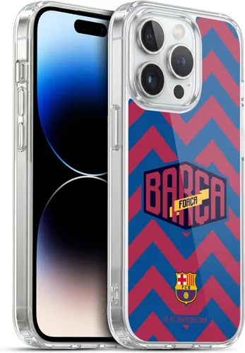 Vista 23 de Head Case Designs Funda de gel con licencia oficial del FC Barcelona con logotipo y patrón de Forca Barca [protección de grado militar] compatible
