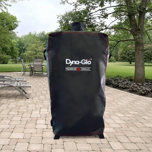 Vista 2 de Dyna-Glo DG784GSC Premium - Cubierta vertical para ahumador, color negro