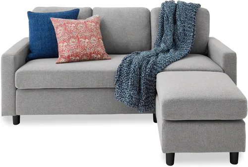 Vista 13 de Best Choice Products Sofá biplaza moderno para sala de estar, sillón reclinable de pana, funda extraíble, cojines de resorte, marco de madera