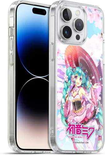 Vista 43 de Head Case Designs Licencia Oficial Hatsune Miku Gráficos Lindos Carcasa de Gel [Protección de Grado Militar] Compatible con Apple iPhone 7