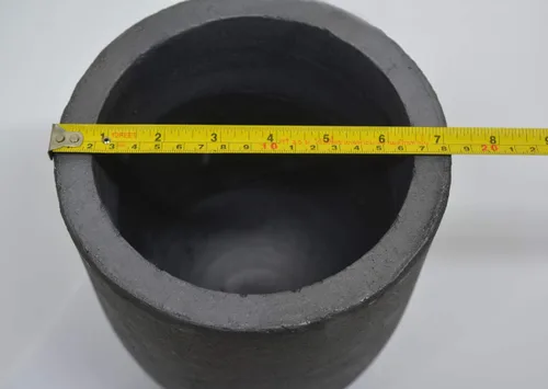 Vista 4 de OTOOLWORLD 44.1 lbs arcilla grafito crisol fundición taza horno antorcha fundición fusión refinación oro plata cobre latón aluminio plomo zinc