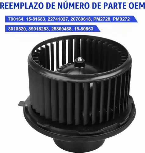 Vista 4 de Motor de ventilador de aire acondicionado y calefacción con ventilador para 2007 2008 2009 2010 2011 2012 2013 2014 Chevy Silverado Suburban