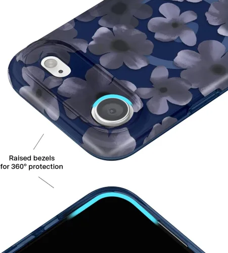 Vista 1197 de VELVET CAVIAR Funda para iPhone 15, compatible con MagSafe, probada contra caídas de 10 pies, fundas protectoras de diseño, leopardo color rosa
