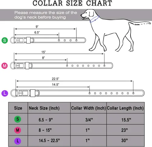 Vista 3 de Comfort Fit Collar de perro – Collar de entrenamiento para perros acolchado suave con hebilla ajustable – Collar para mascotas transpirable y ligero