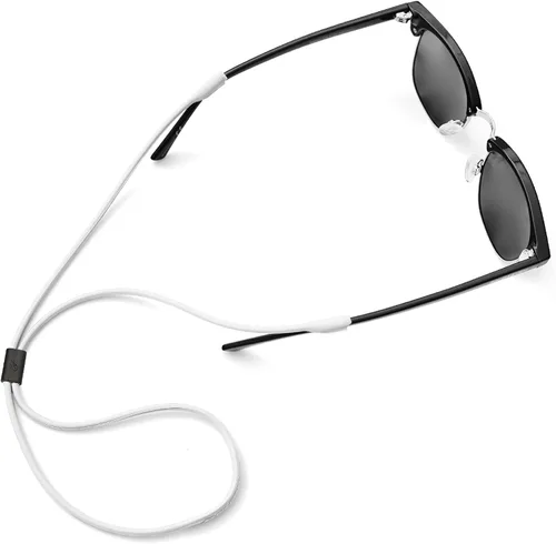 Vista 10 de Pilotfish Correa de silicona para lentes de sol de alta calidad, retenedor de lentes ajustable con diseño único de paso - Ajuste universal