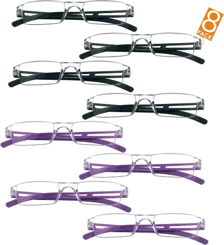 Vista 29 de LifeArt Lentes de bloqueo de luz azul, antifatiga ocular, anteojos de lectura para computadora, anteojos de juegos, gafas de TV para mujeres