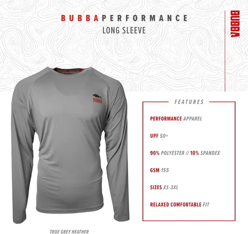 Vista 3 de BUBBA Ultimate Lifestyle Performance Long Sleeve Shirt