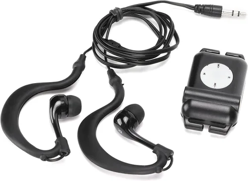 Vista 5 de Reproductor de MP3 IPX8 con auriculares, reproductor de música de natación deportiva de 8 a 10 horas de reproducción de música MP3/WMA, reproductor