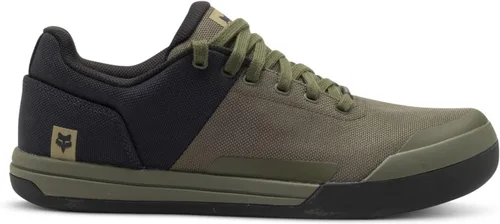 Vista 3 de Fox Racing Union Canvas - Zapatos para bicicleta de montaña, color verde oliva, 44