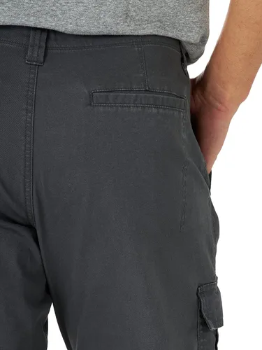 Vista 5 de Wrangler Authentics Mens Relaxed Fit Stretch Cargo Pant