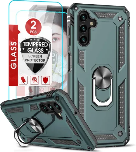 Vista 85 de LeYi Funda para Moto G Stylus 2022 4G (no compatible con 5G), funda para Moto G Stylus con 2 protectores de pantalla, funda protectora de grado Oro