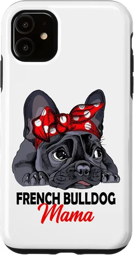 Vista 8 de French Bulldog Mama Frenchie Frauchen Case for iPhone 17