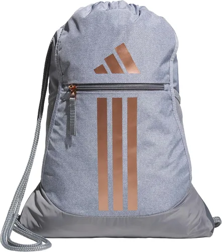 Vista 15 de adidas Alliance Sackpack - Mochila con cordón para deportes, bolsa de Negro/2
