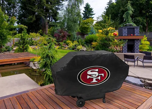 Vista 2 de NFL Rico Industries - Funda acolchada de vinilo de lujo para parrilla, 68 x 21 x 35 pulgadas