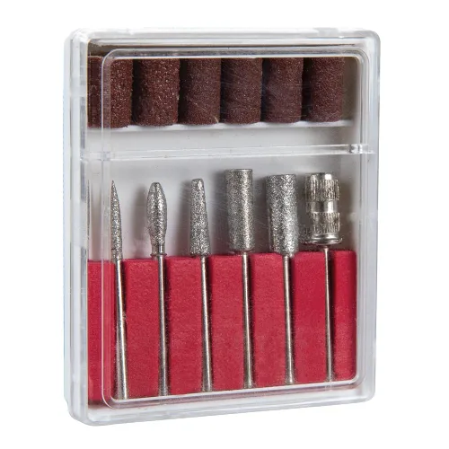 Vista 6 de ForPro Professional Collection BRAVO - Kit de taladro de uñas profesional, morado, taladro eléctrico portátil para uñas artificiales y naturales